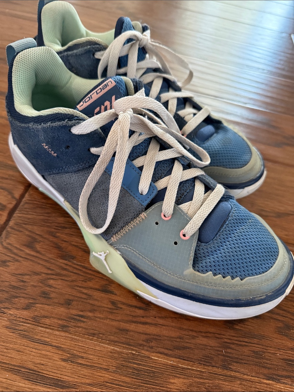 Men’s Blue Multi Athletic Sneakers